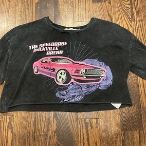 Womens Cropped t shirt